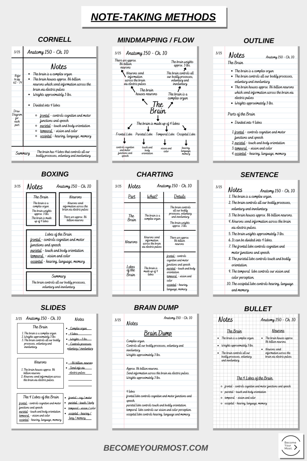 Take Better Notes - The Best Guide (Transform Your Grades Now) - Become ...