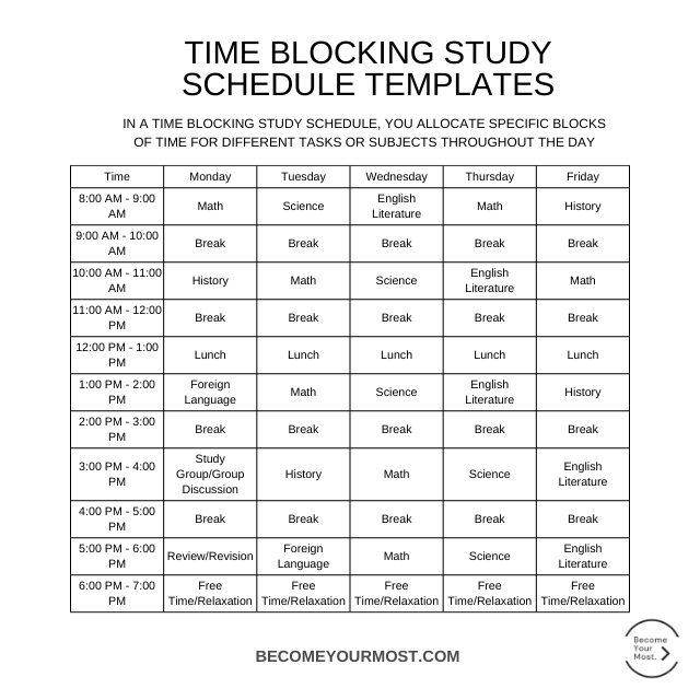 Time-Blocking