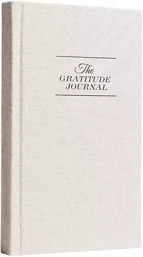 The Gratitude Journal - Five Minutes a Day for More Happiness, Optimism, Affirmation & Reflection - An Effective Manifestation Guide Journal, Undated Daily Journal for Women & Men (Beige)...