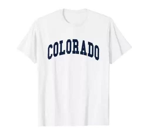Colorado – CO – Throwback Design – Classic T-Shirt