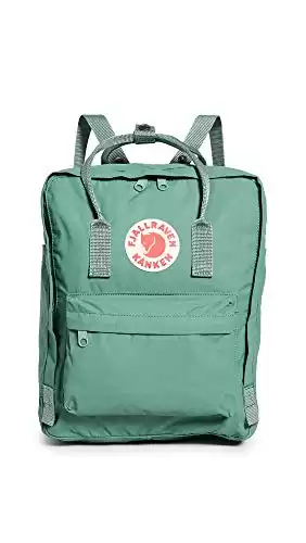Fjallraven Women's Kanken Backpack, Frost Green Solid, One Size