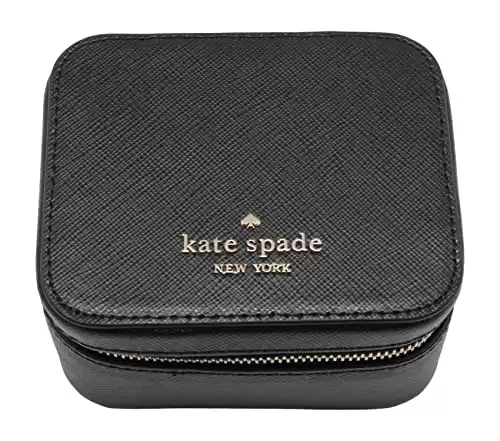 Kate Spade New York Staci Travel Jewelry Box in Black