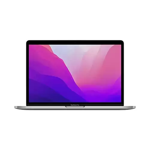 Apple 2022 MacBook Pro Laptop with M2 chip: 13-inch Retina Display, 8GB RAM, 256GB SSD Storage, Touch Bar, Backlit Keyboard, FaceTime HD Camera. Works with iP...