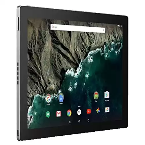 Google Pixel C 10.2-in HD Touchscreen Tablet 64GB Premium High Performance Tegra X1 with Maxwell GPU | 3GB RAM | Android 6.0 Marshmallow | Silver - Aluminum