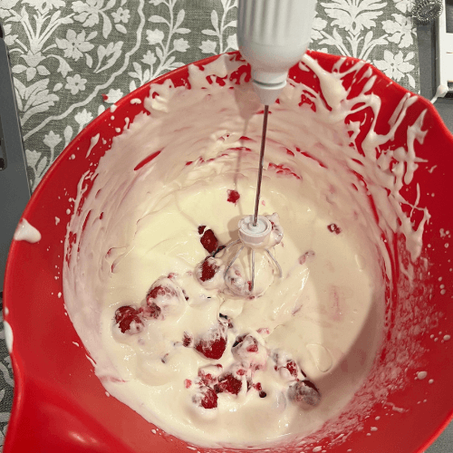 Raspberry-Whipped-Cream-Step-1