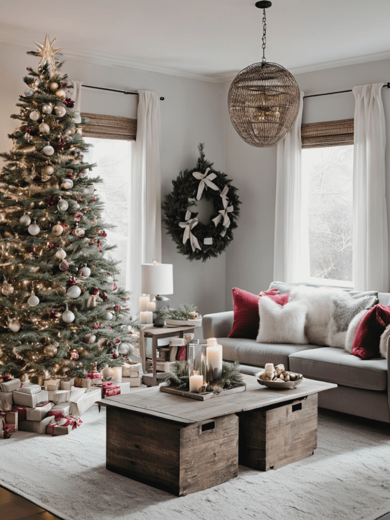 Living Room Christmas Decor Ideas